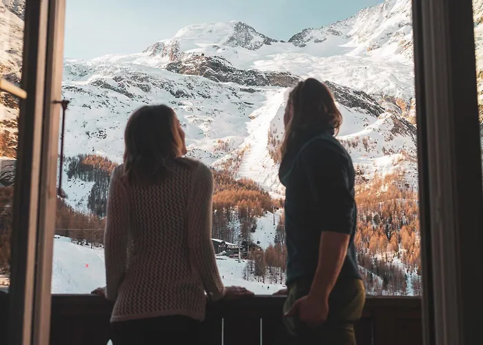 Hotel The Larix Ski-in Ski-out Saas-Fee